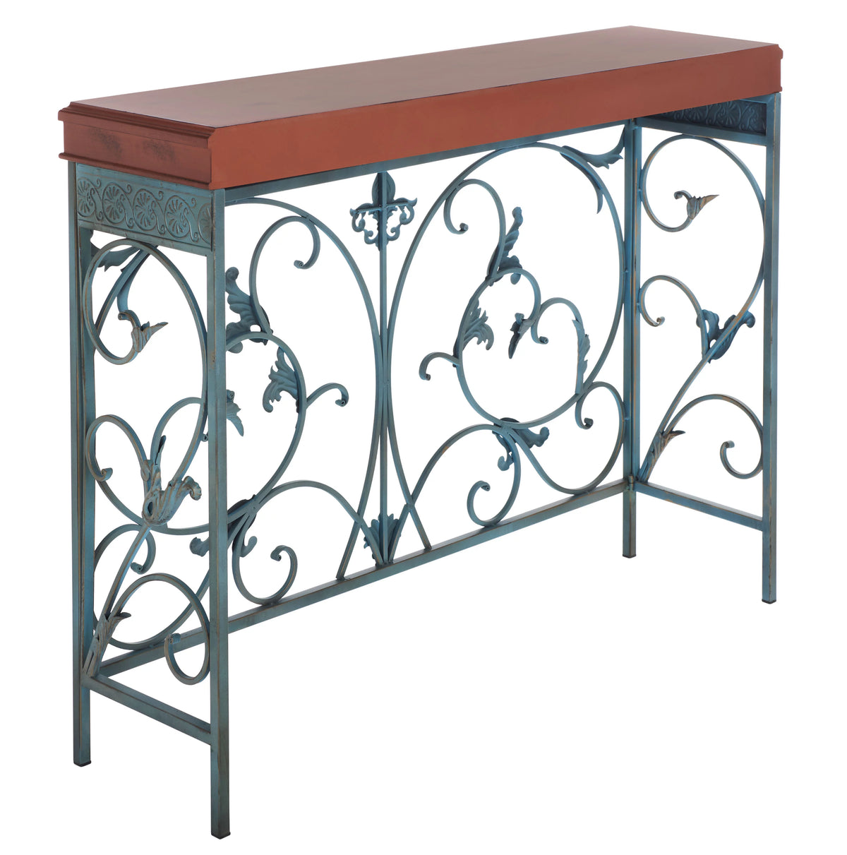 Brown Traditional Console End Table T8921