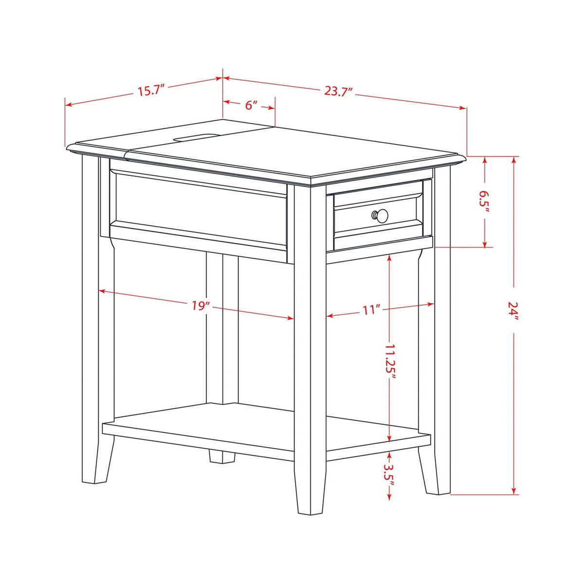 2-piece Wood Full Bedroom Set U961