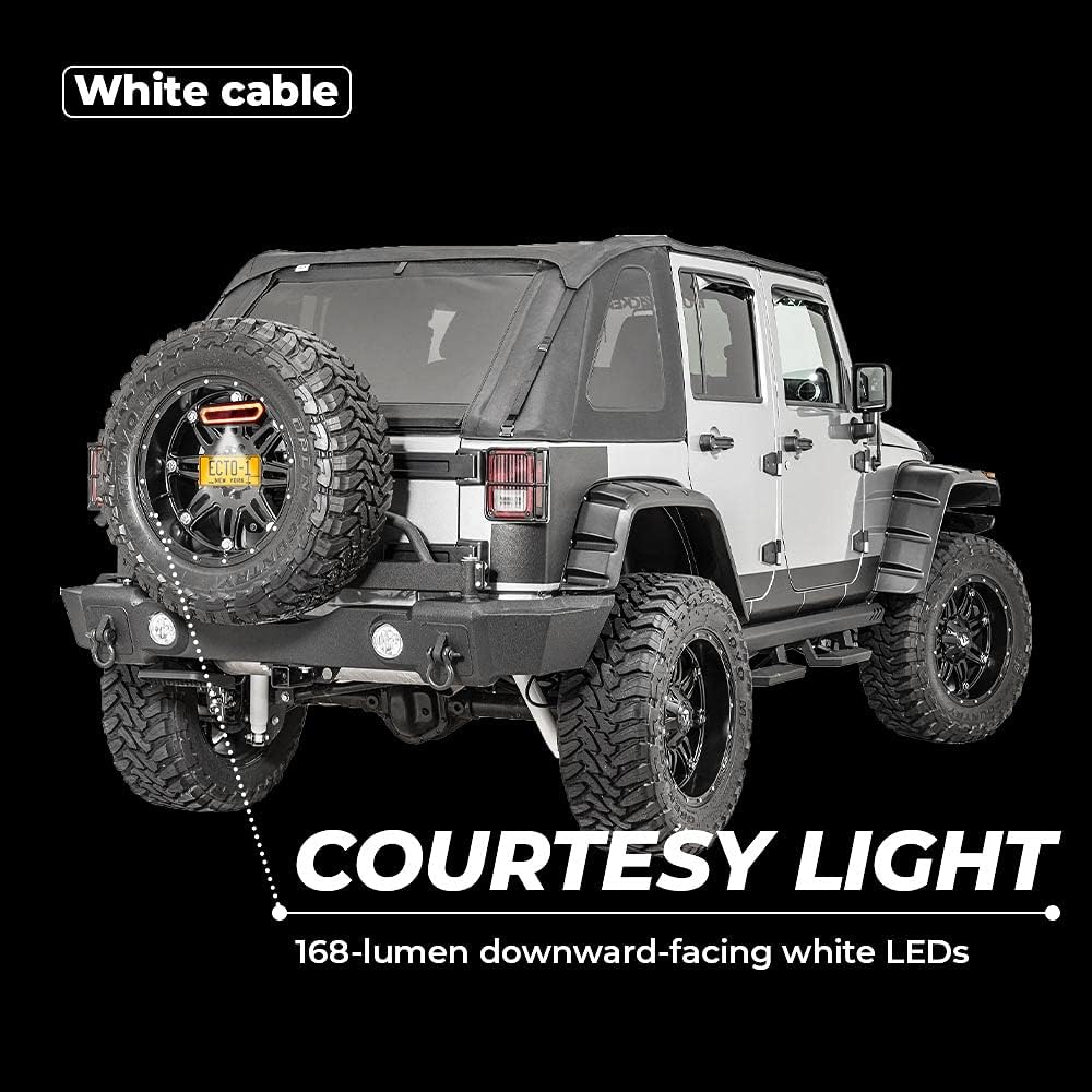 UTV Chase LED Tail Light Brake Light Bar with 5 Modes Pack of 2 L69013