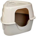 Hooded Corner Cat Litter Box D7847