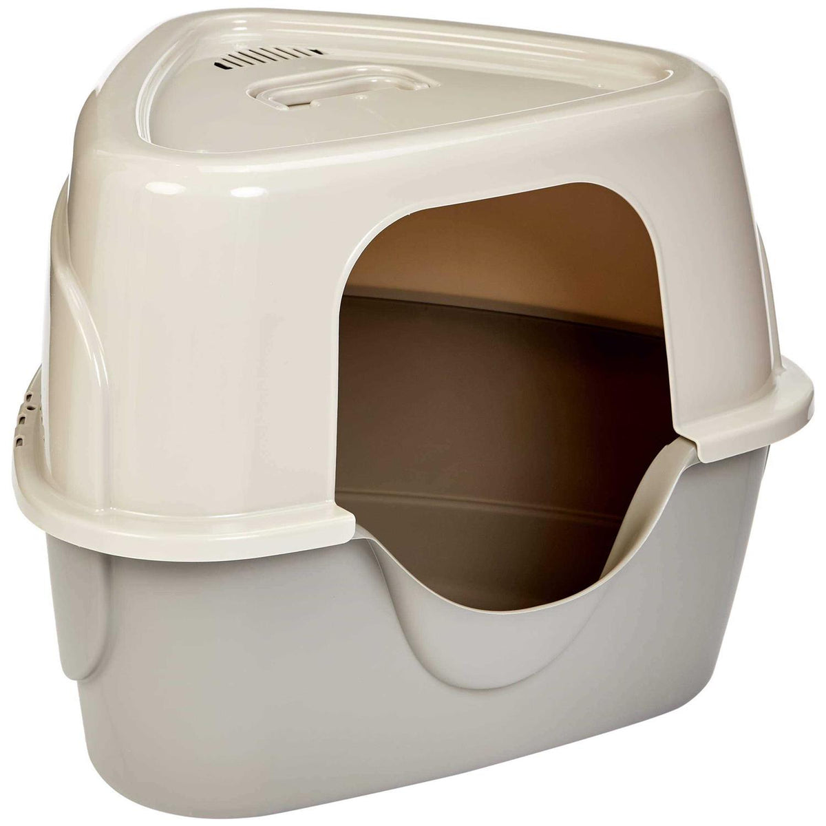 Hooded Corner Cat Litter Box D7847