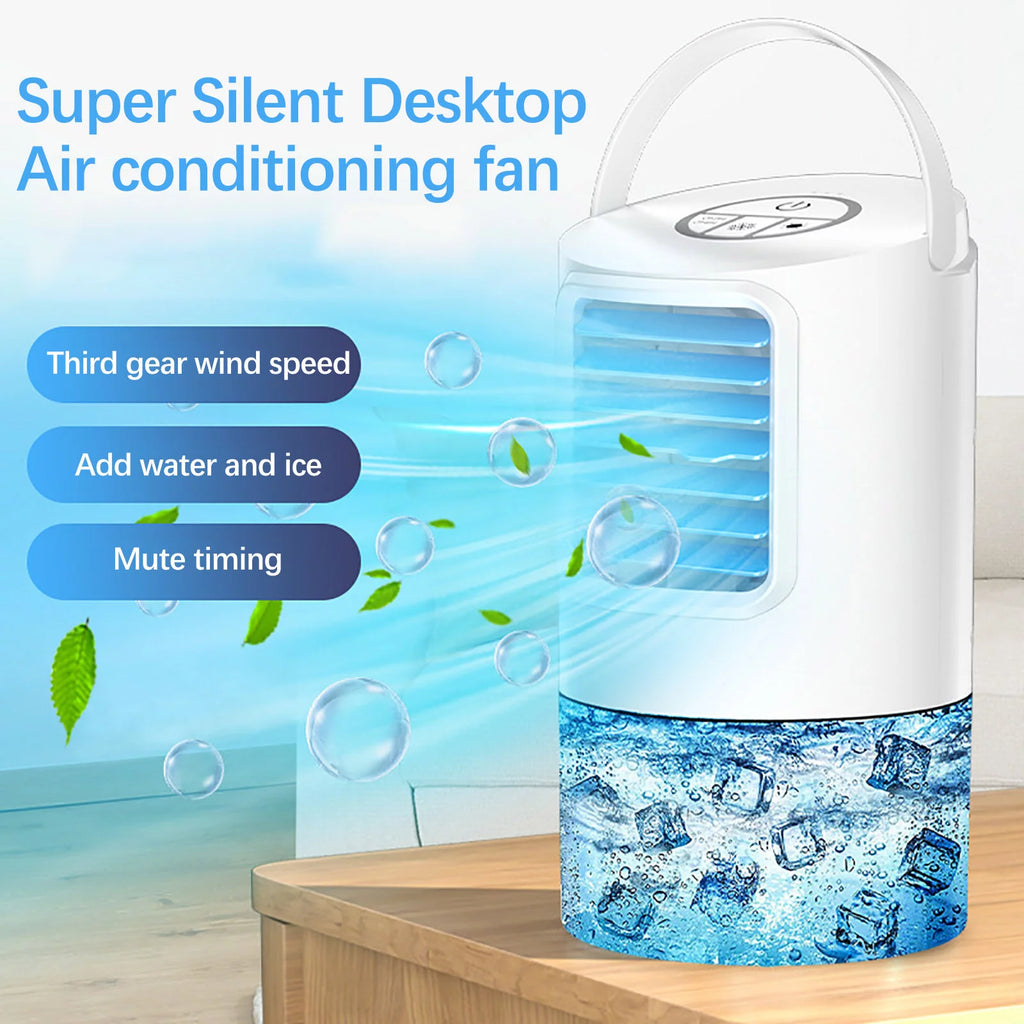 Portable Mini USB Air Conditioner with Night Light Y296