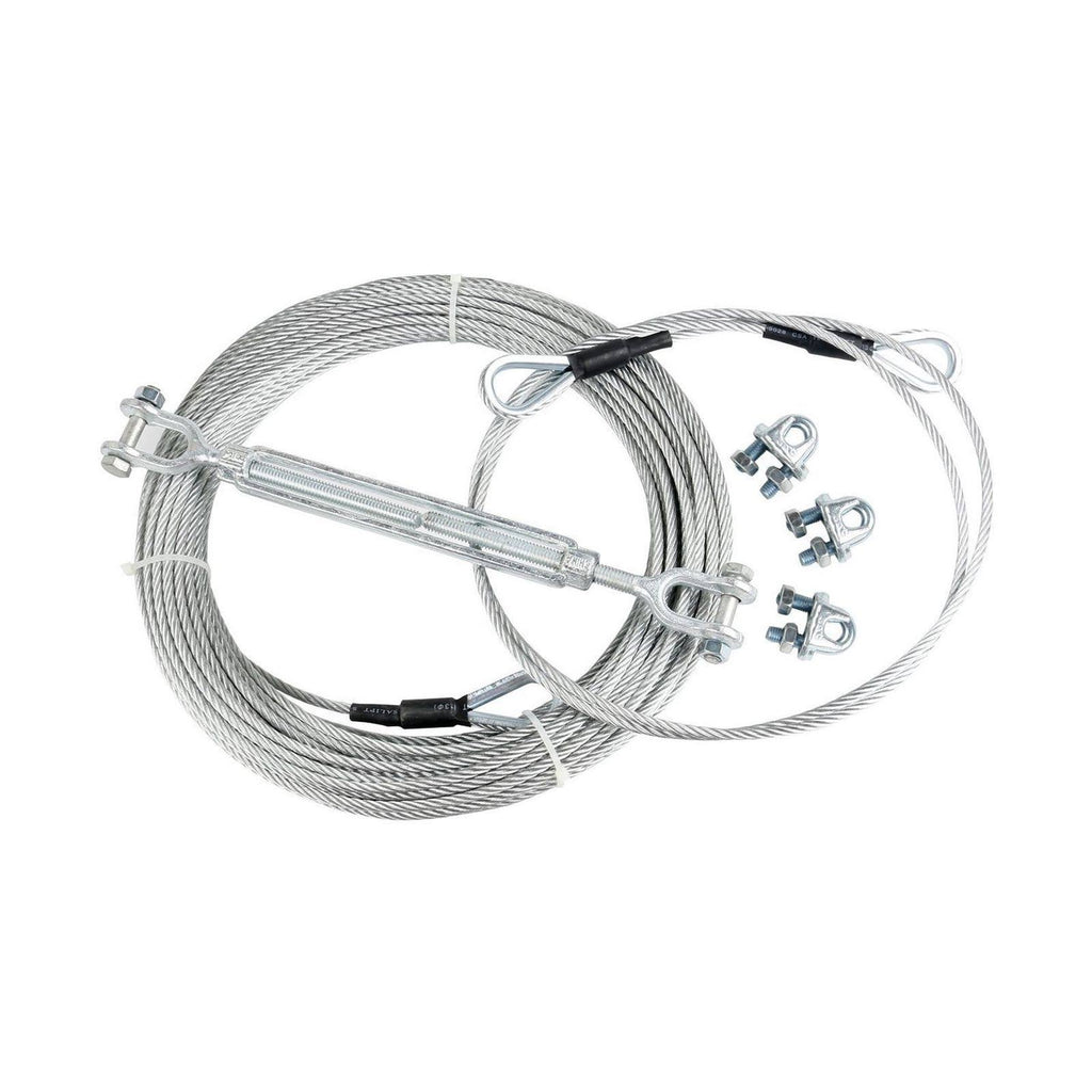 95 Feet Zip Line Kit with Seat and Bungee Brake Y194