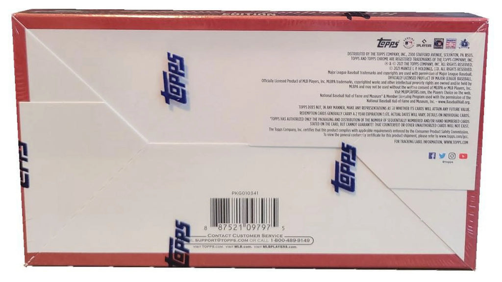 Topps Chrome Baseball Platinum Anniversary Hobby I3086