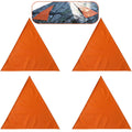 Blaze Orange Safety Blind Panels with Carrying Bag, Set of 4 J43540