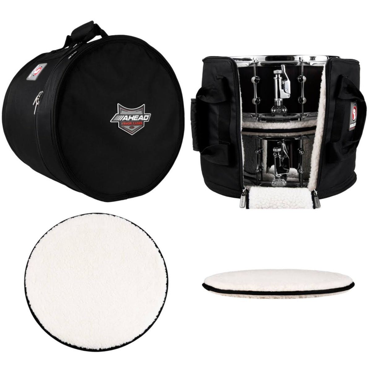 16 x 14 in. Snare Case with 2 Stackers H8317