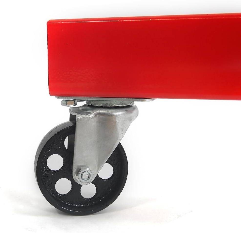 Red 2 Ton Folding Engine Hoist Stand A557