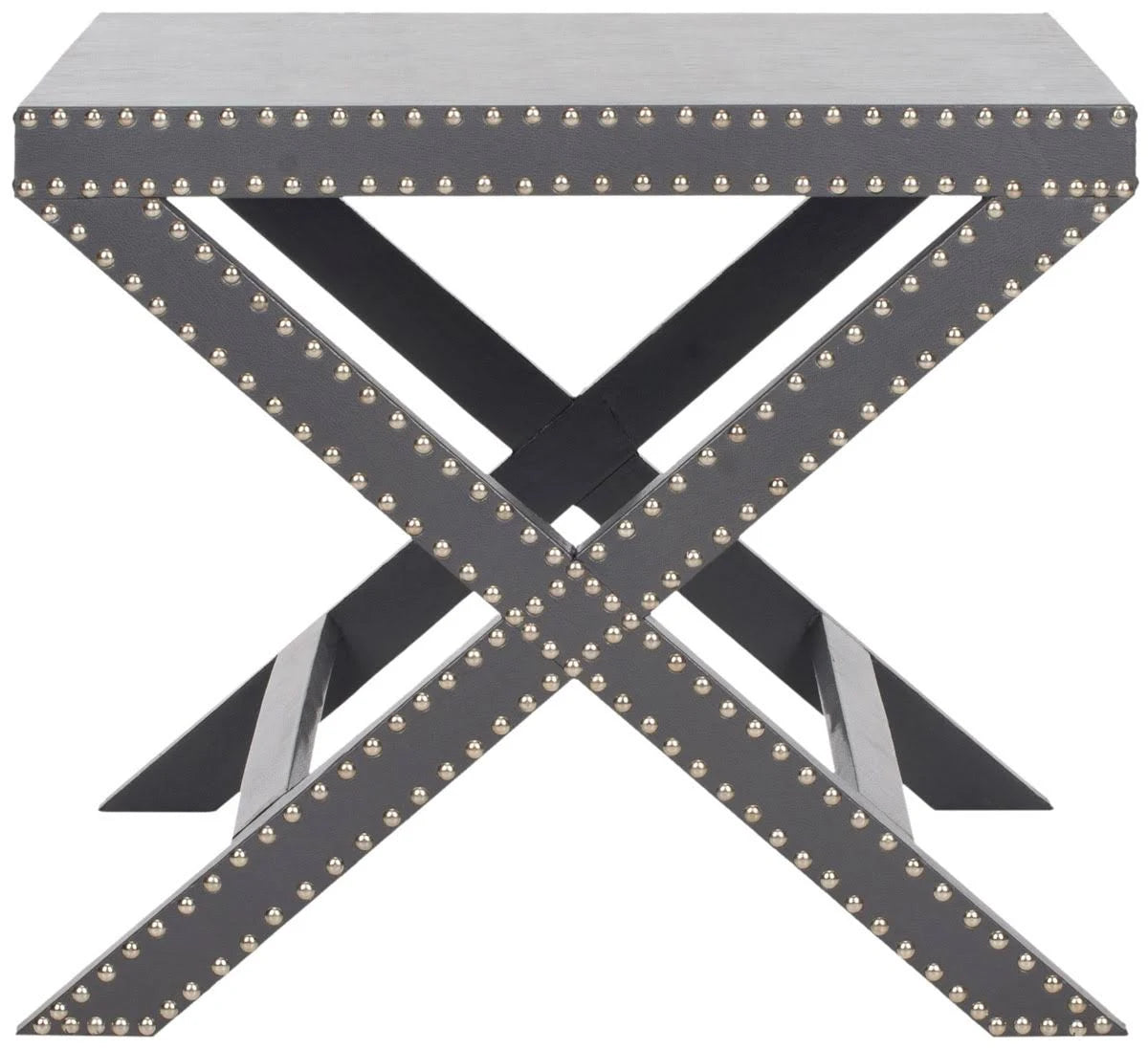 Grey End Table X46058