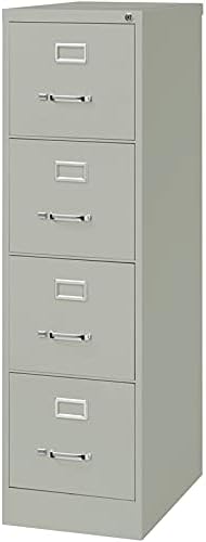 4 Drawer Light Gray Filing Cabinet U525