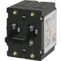 30A Black Double Pole Toggle V79819