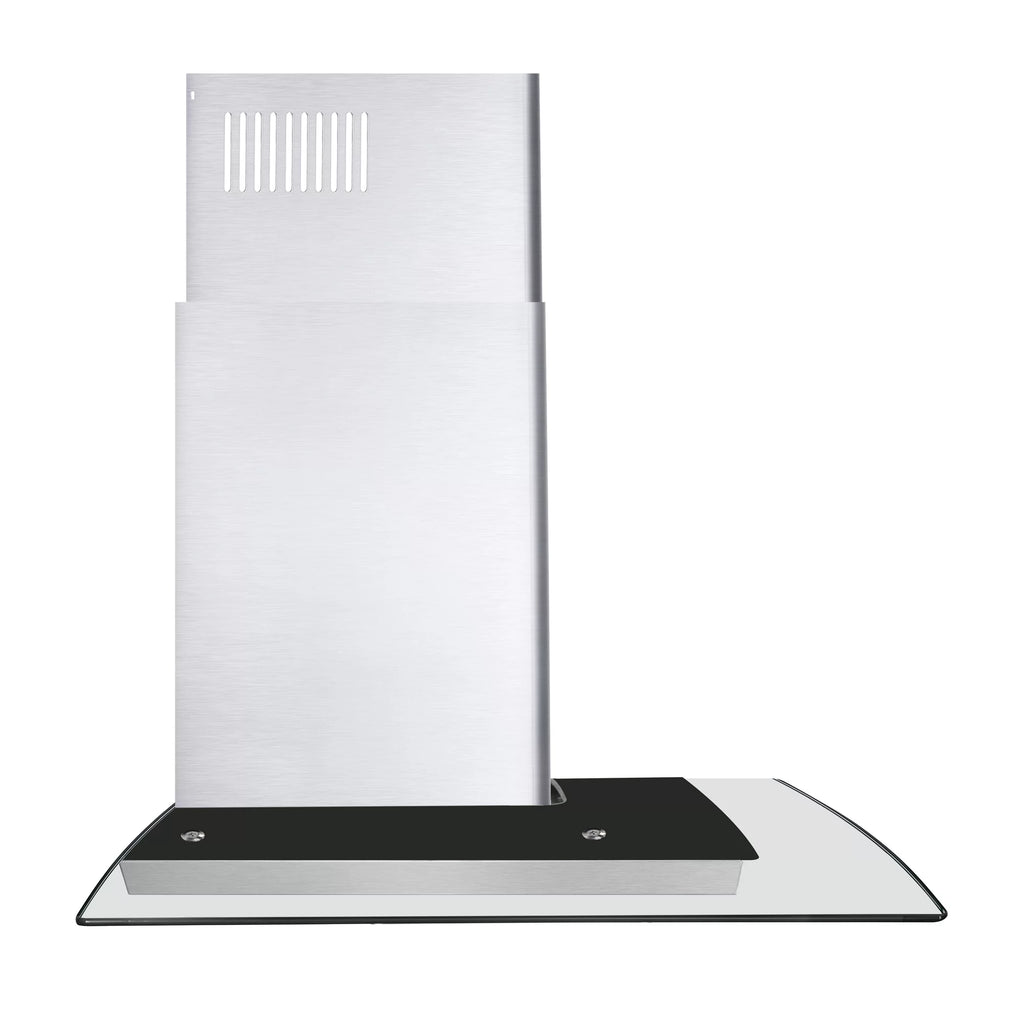 2 Piece Kitchen Appliance Bundle with 30" Electric Range and 30" Wall Mount Range Hood C4822