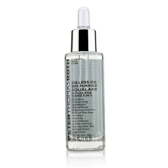 Oilless Oil 100% Purified Squalane Moisturizing Lightweight Skin Softener 30ml/1oz J7203