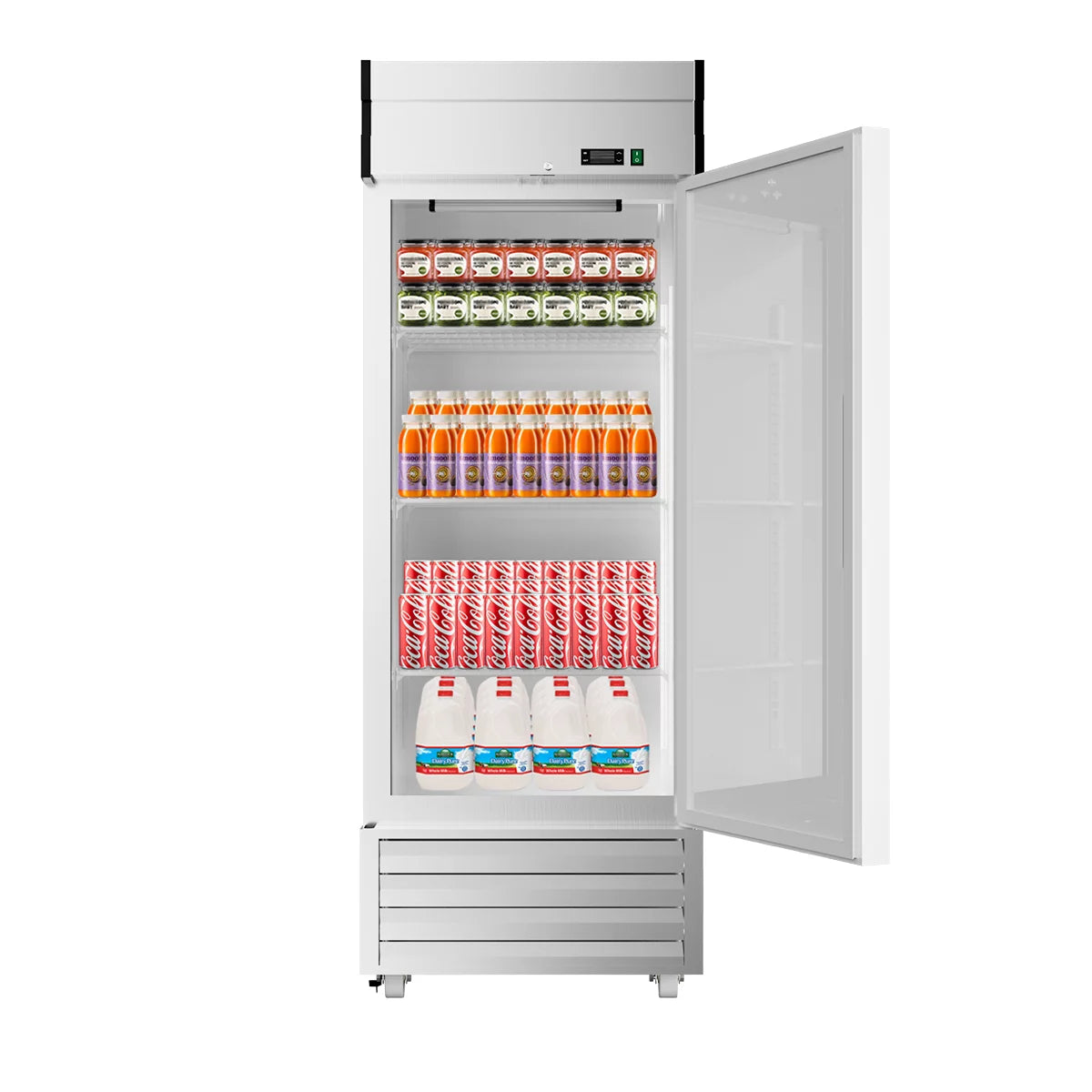 27 Cu.ft Single Door Stainless Steel Reach-in Refrigerator M683552