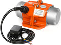 90W Concrete Vibrator Vibration Motor Single Phase AC 110V 3600RPM Aluminum Alloy Case Electric Asynchronous Vibrating Vibrators for Shaker Table K729