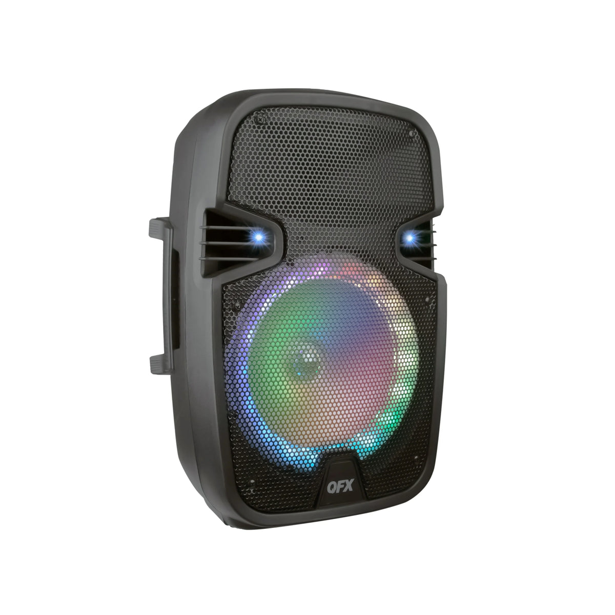 8” Bluetooth Rechargeable Speaker with LED Party Lights and Wired Microphone C974
