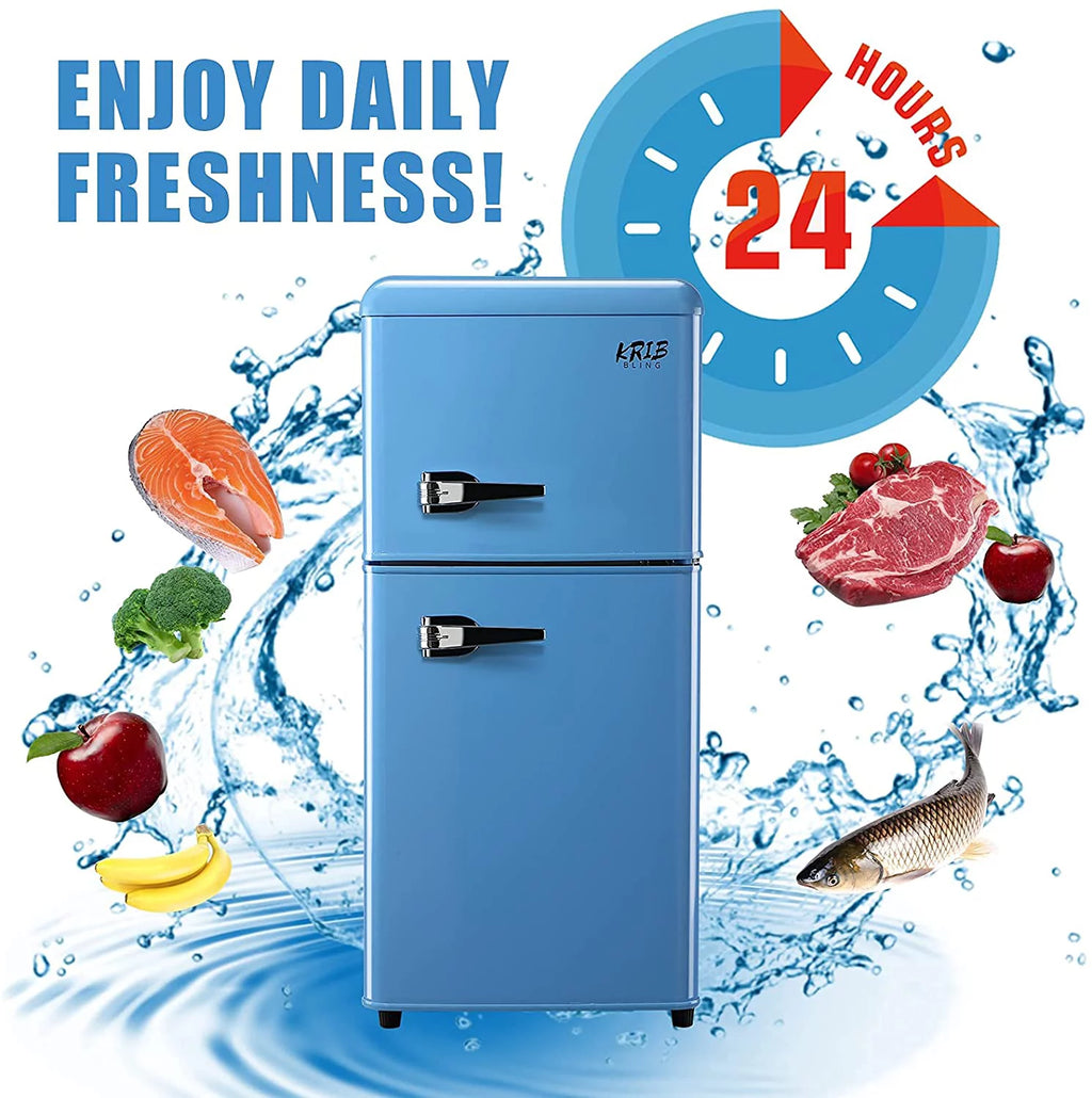3.5cu.ft Compact Refrigerator Mini Fridge with Freezer T926