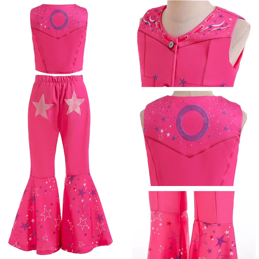 Pink Flare Pant Costume W689884