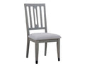 Washed Grey Side Chair L6023