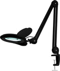 White 5 Inches Diameter Lens LED Magnifying Lamp with Clamp Z55113