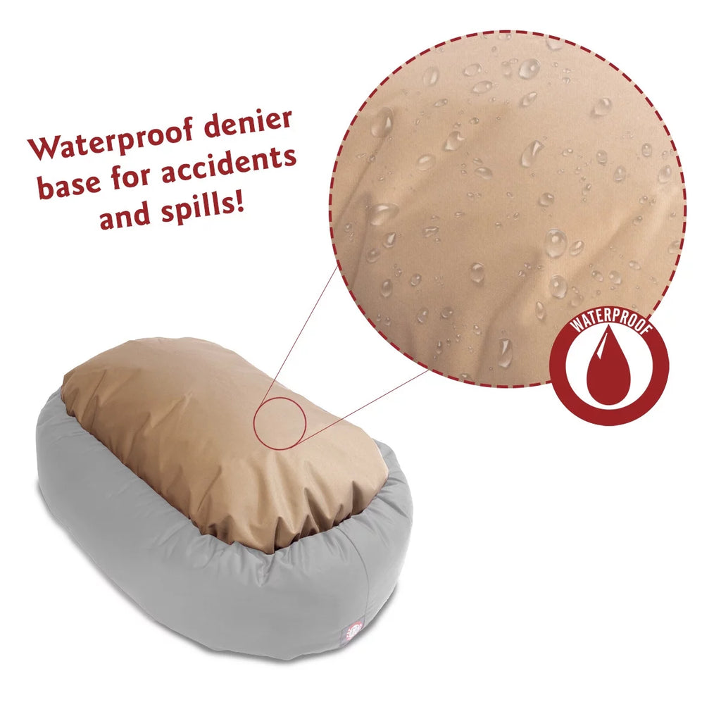 Faux Suede Washable Small Pet Bed Z420