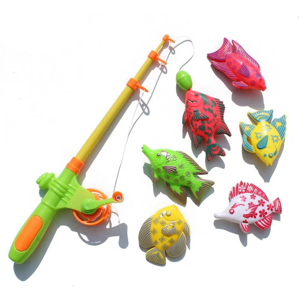 7pcs Magnetic Fishing Toy Set E27284