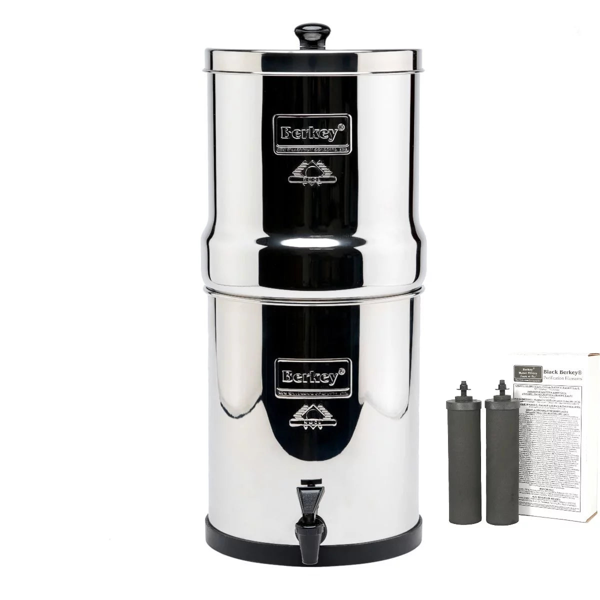 Water Purification System with 2 Black & PF2 Fluoride Filters P8658