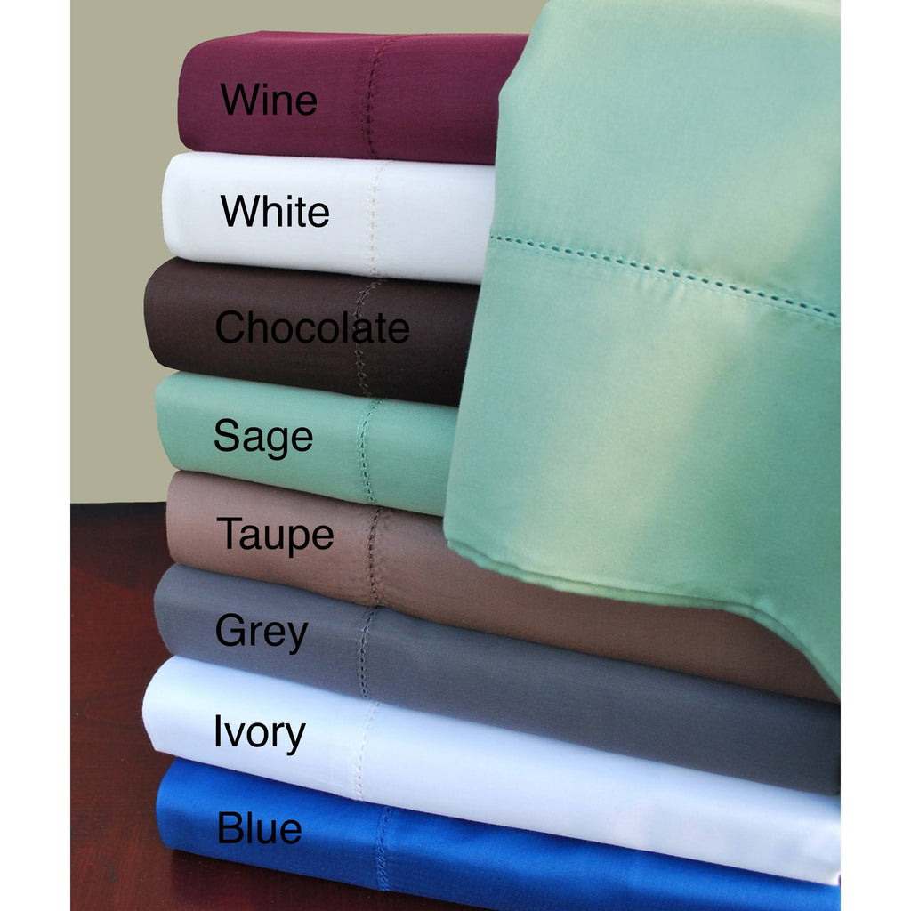 600 Thread Count Sheet Set, California King, Brown R98941