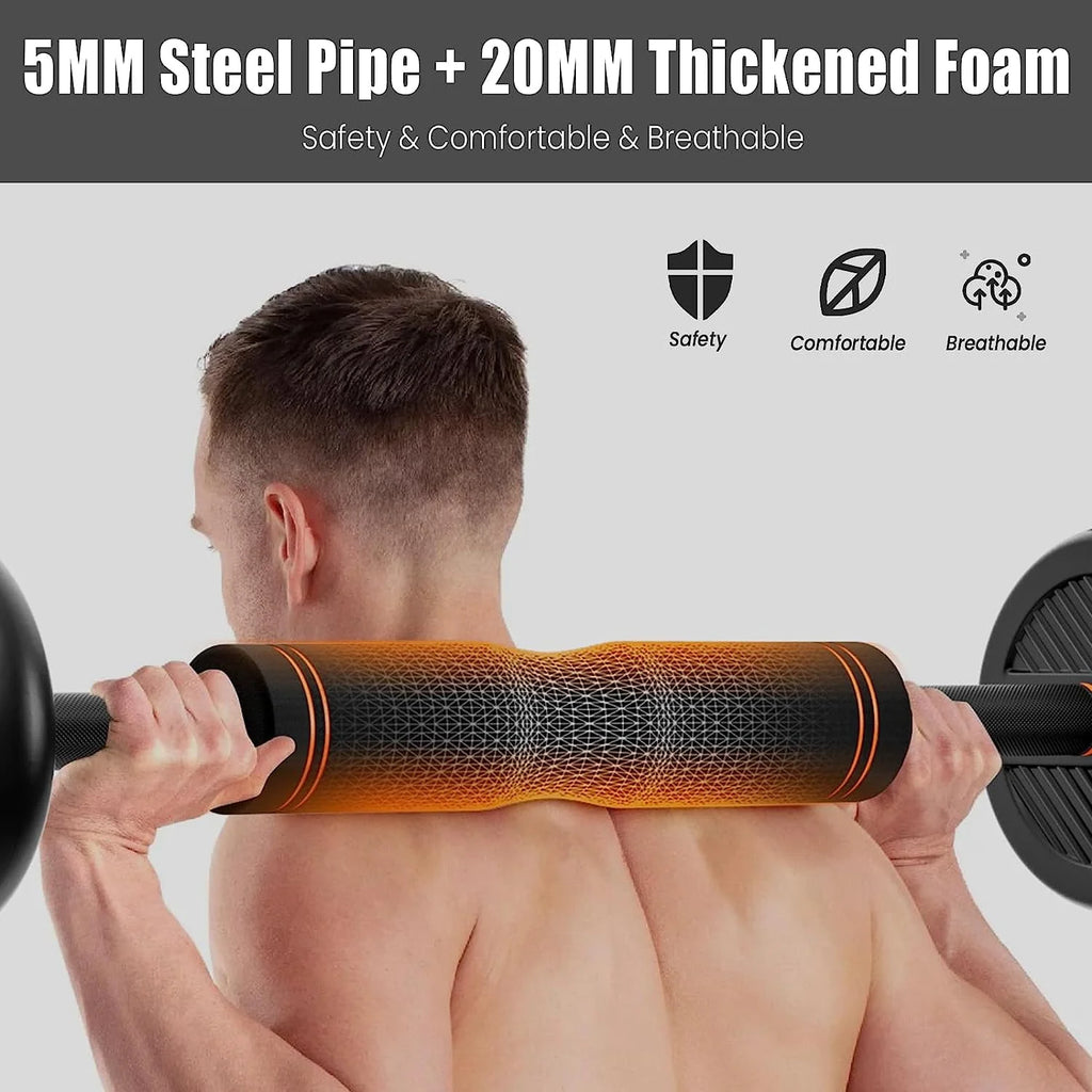 77 lbs Adjustable Dumbbell Set Black L353